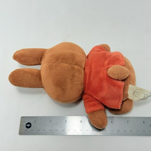 Mercis Jazwares Miffy Nijntje Melanie Plush Bunny Rabbit Toy Dutch Orange Shirt - Picture 7 of 12